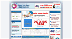 Desktop Screenshot of dus.onlinedeneme.com